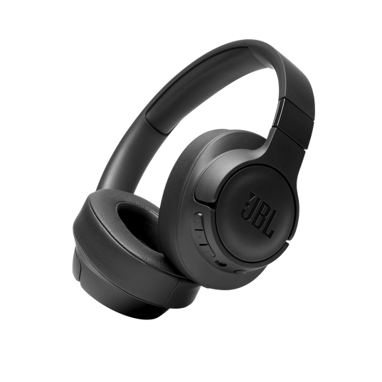JBL Tune 710BT - Black - Wireless Over-Ear Headphones - Hero